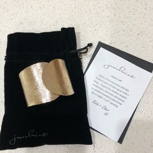 Gold Gehry Cuff